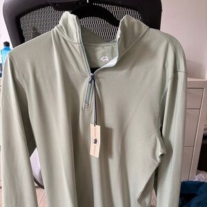 Onward Reserve Green Quarter Zip